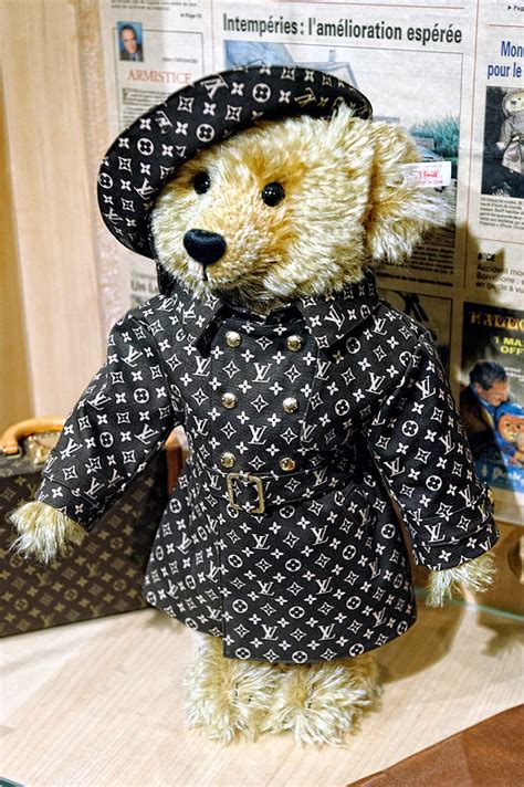 lv teddy bear|louis vuitton steiff teddy bear.